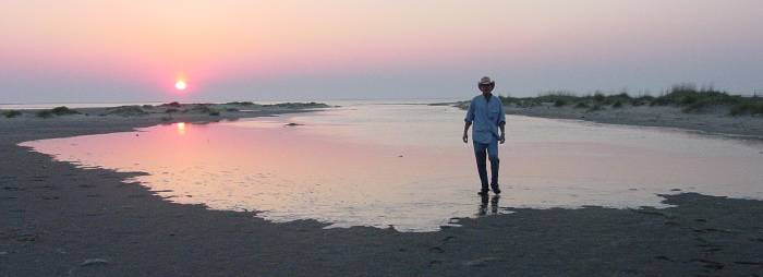 Cape Romain Sunset at high tide